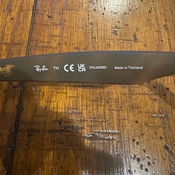 Ray-Ban Matte Black Sunglasses with Case - Picture 5 of 7